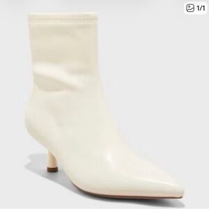 A New Day-  Lonnie Kitten Heel Stretch
Ankle Boots